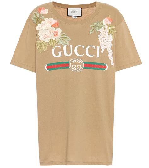 gucci brown tshirt|gucci t shirts men's.